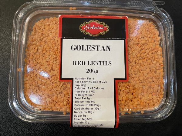 Golestan Red Lentils